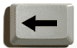 Back space key